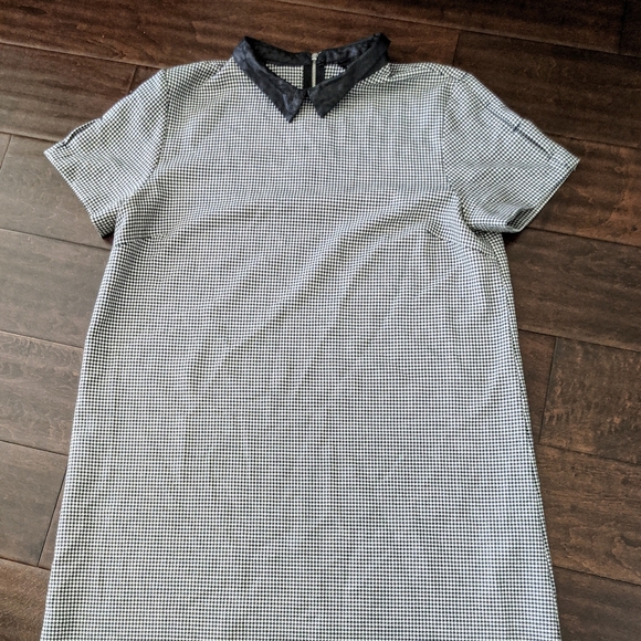 Zara black and white plaid dress 👗 - Picture 1 of 4